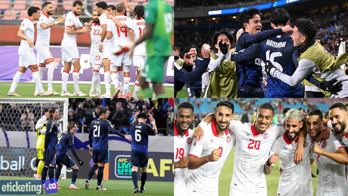 Tunisia vs Japan Tickets| Scocer World Cup Tickets | World Cup Tickets| FIFA 2026 Tickets